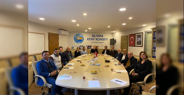 Alanya Kent Konseyi Yoğun Gündemle Toplandı