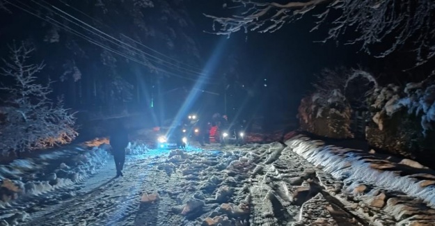Alanya Belediyesi'nin Karla Mücadelesi Devam Ediyor