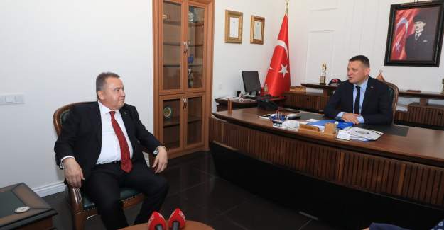Antalya Büyükşehir Belediye Başkanlığından Kaymakam Ürkmezer'e Ziyaret