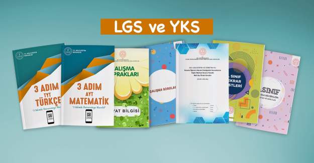 LGS ve YKS Öğrencilerine Ücretsiz 12 Milyon Yardımcı Kaynak Desteği
