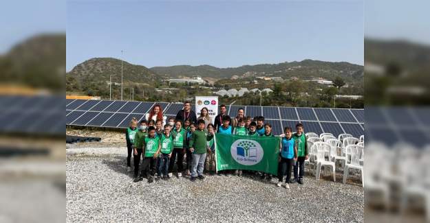 Miniklerden  Alanya Belediyesi'nin Ges Projesi'ne Ziyaret