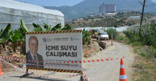 Büyükşehir’den Alanya’da 34 Milyonluk Alt Yapı Çalışması