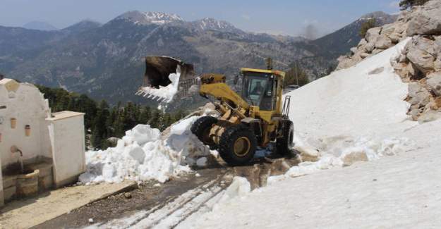 Gazipaşa’da Yayla Yolları Açılıyor