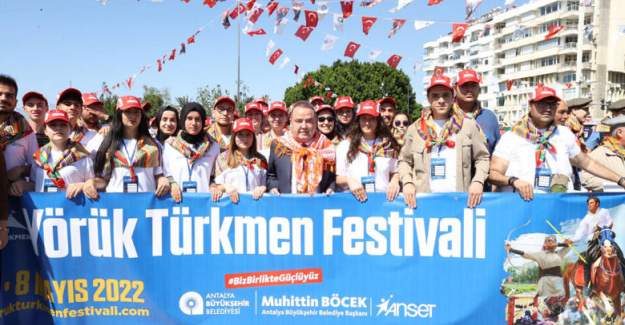 Yörük Türkmen Festivali Yörük Göçü İle Başladı