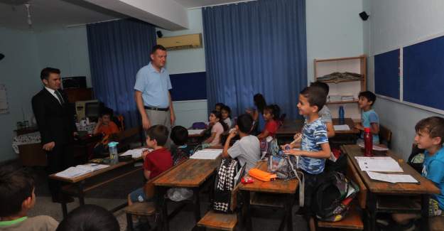 Kaymakam Ürkmezer Beyreli İlkokulunu Ziyaret Etti