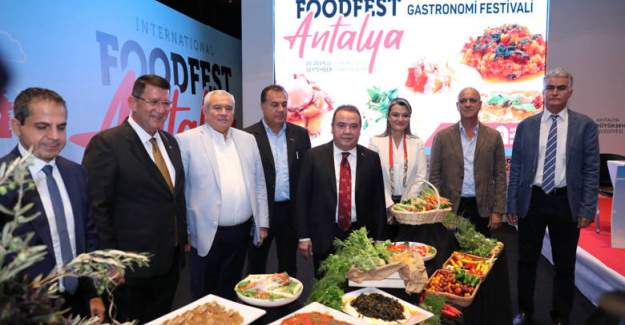Dünya Gastronomisinin Nabzı ‘Food Fest Antalya’da Atacak