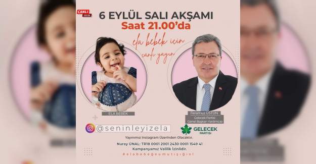 Feramuz Üstün Ela Bebek Canlı Yayınında