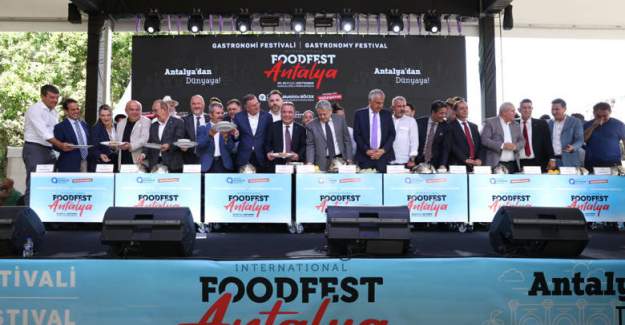 I. Food Fest Antalya Dünya Gastronomisine Kapılarını Açtı