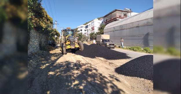 Alanya’nın Kırsal Yollarında Kış Hazırlıkları Sürüyor