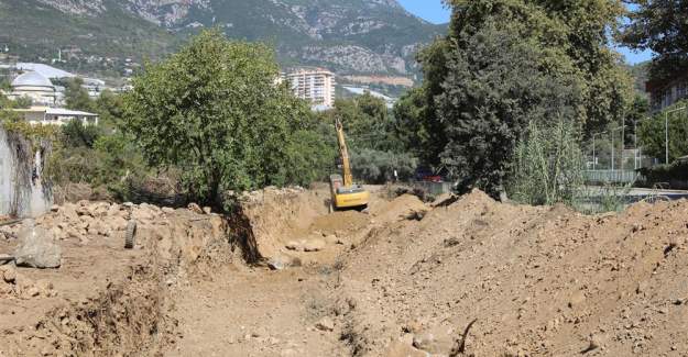 Mahmutlar Yarderesi Projesi'nde Sona Yaklaşılıyor