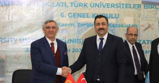 Alkü Kırgızistan- Türkiye Manas Üniversitesi İle Protokol İmzaladı