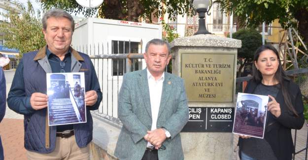 CHP'den Atatürk Evi'nin Kapalı Olmasına Tepki