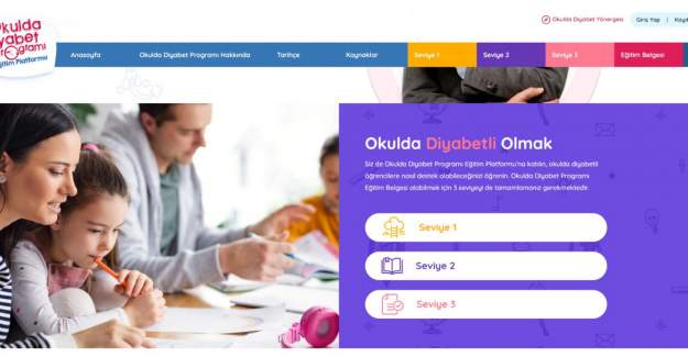 Okulda Diyabet Programı Eğitim Platformu Açıldı