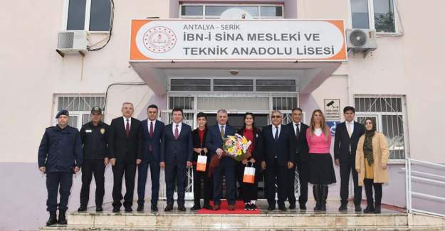 Vali Yazıcı, AHENK Projesi Kapsamında 58’inci Okulu Ziyaret Etti