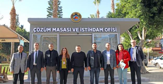 Alanya Belediyesi Çözüm Masası ve İstihdam Ofisi Mahmutlar'da Hizmete Girdi