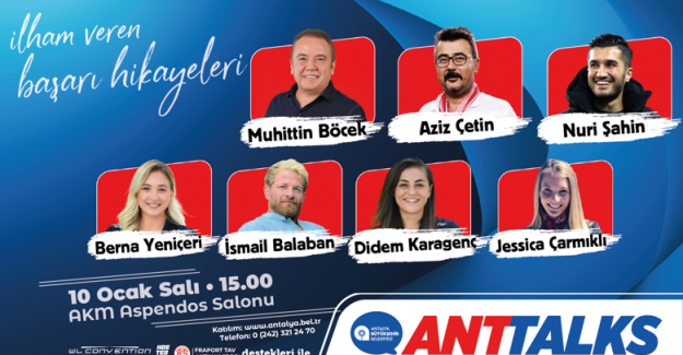 “ANTTALKS” Başlıyor