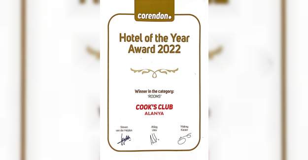 Cook's Club Alanya'ya Gurur Verici Ödül