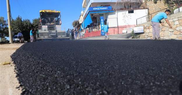 Asfalt Yenileme Çalışmaları Bektaş Mahallesi'nde Devam Ediyor