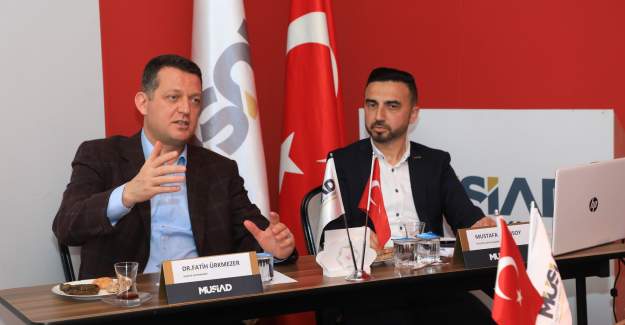 Kaymakam Ürkmezer Alanya Müsiad Temsilcileri İle Toplantı Yaptı