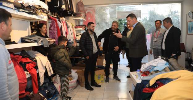 Kaymakam Ürkmezer'den Gönül Pınarı Mağazası'na Ziyaret