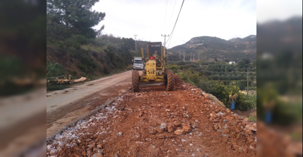 Alanya’da Yollar Yaza Hazırlanıyor