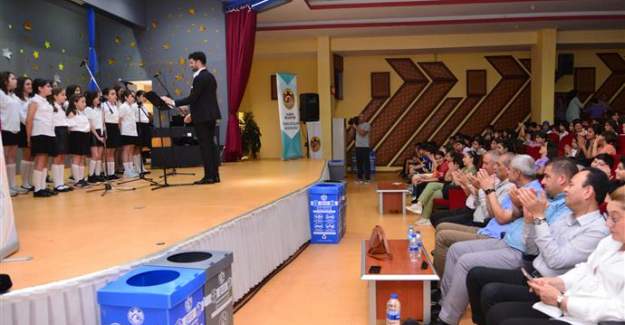Alanya Belediyesi'nin Sıfır Atık Eğitim Seferberliği Miniklerin Konseriyle Son Buldu