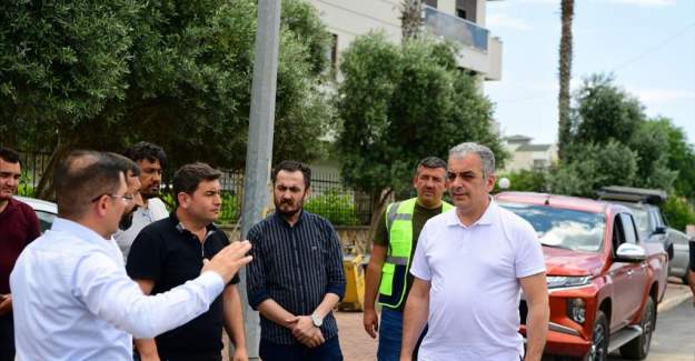 Başkan Esen Çalışmaları Yerinde İnceledi