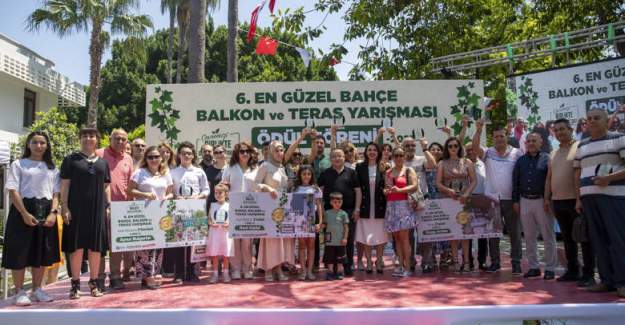En Güzel Balkon Yarışmasında Ödüller Verildi