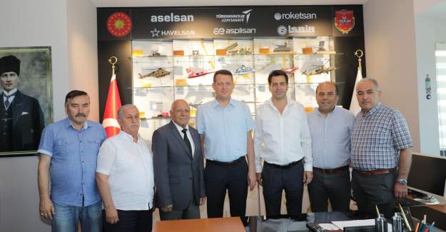 Kaymakam Ürkmezer'den Türk Silahlı Kuvvetleri Güçlendirme Vakfı Alanya Şubesine Hayırlı Olsun Ziyareti