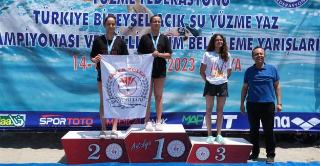 Açık Su Yüzme Milli Takım Seçmeleri ve Türkiye Şampiyonası Yapıldı