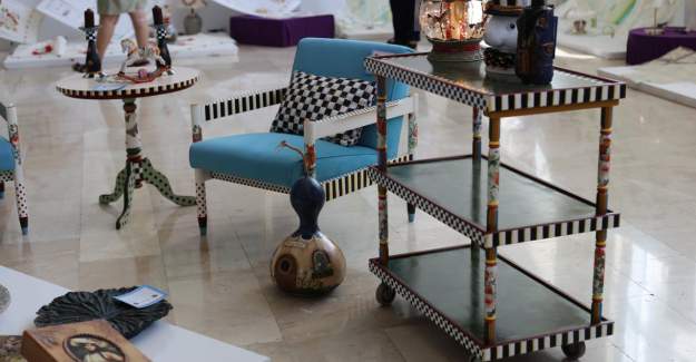 AKMEK’te Atık Malzemeler Sanat Eserine Dönüştürüldü
