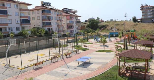 Alanya Belediyesi'nden Payallar Mahallesi'ne Yeni Bir Park Daha