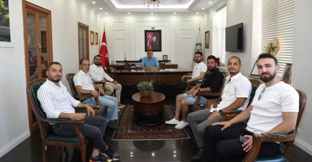Alanya Sevdalıları Derneğinden Kaymakam Ürkmezer'e Ziyaret