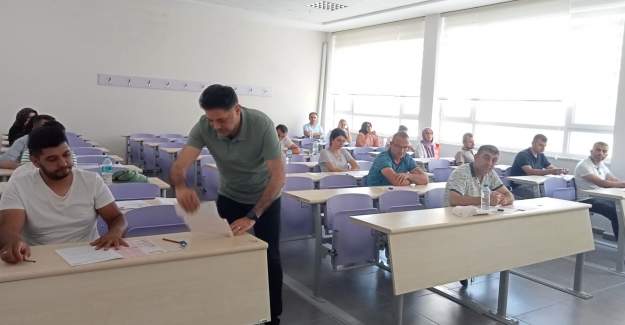 Alkü'de Görevde Yükselme Sınavı Yapıldı