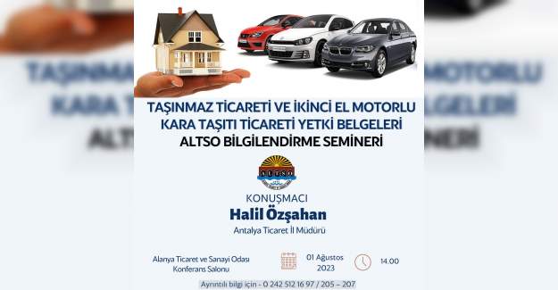 Altso'dan Bilgilendirme Semineri
