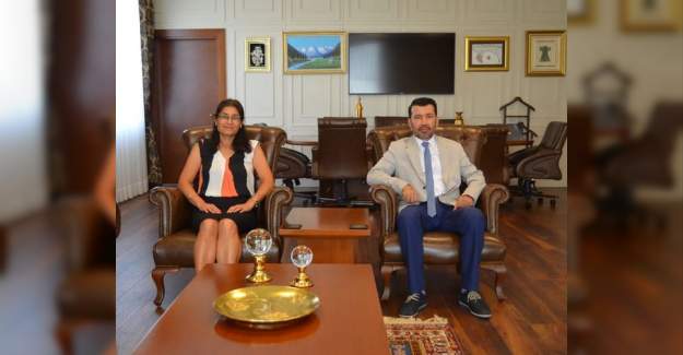 Başhekim Güler'den Rektör Gökçeoğlu'na Ziyaret