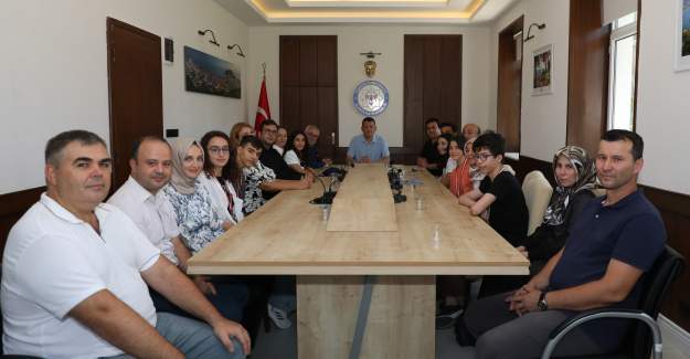 Kaymakam Ürkmezer Türkiye LGS Şampiyonlarını Ağırladı
