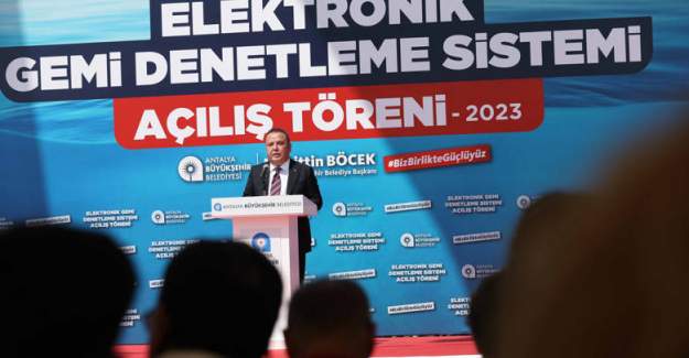 Türkiye’de İlk ve Tek Olan Elektronik Gemi Denetim Sistemi Devrede
