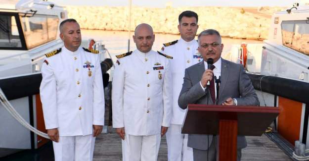 Vali Yazıcı, Sahil Güvenlik Devir Teslim Töreni’ne Katıldı