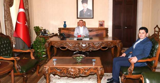 Vali Yazıcı Yeni İl Milli Eğitim Müdürünü Kabul Etti