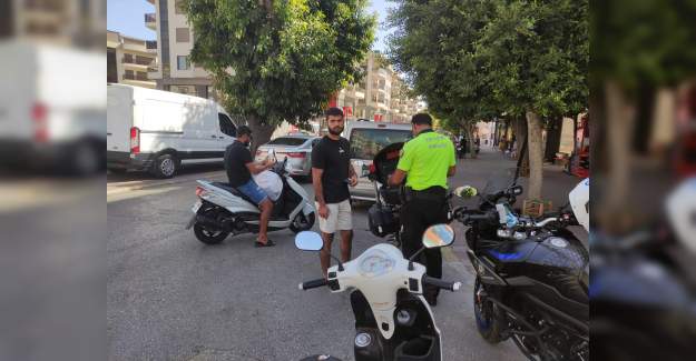 Alanya İlçe Emniyet Müdürlüğünce Motosiklet Denetimi Yapıldı