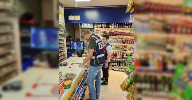 Konaklı ve Mahmutlar Mahallelerinde Tekel Büfeler Üzerinde Denetimler Yapıldı