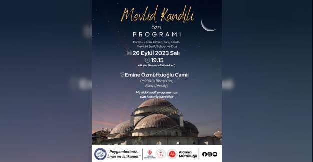 Mevlid-i Kandili Programında Buluşalım