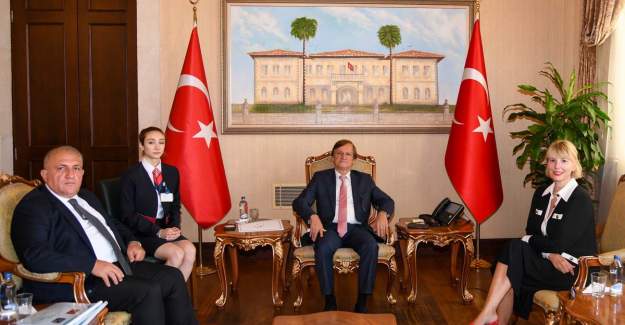 Vali Vekili Arat Jill Morrıs’i Kabul Etti