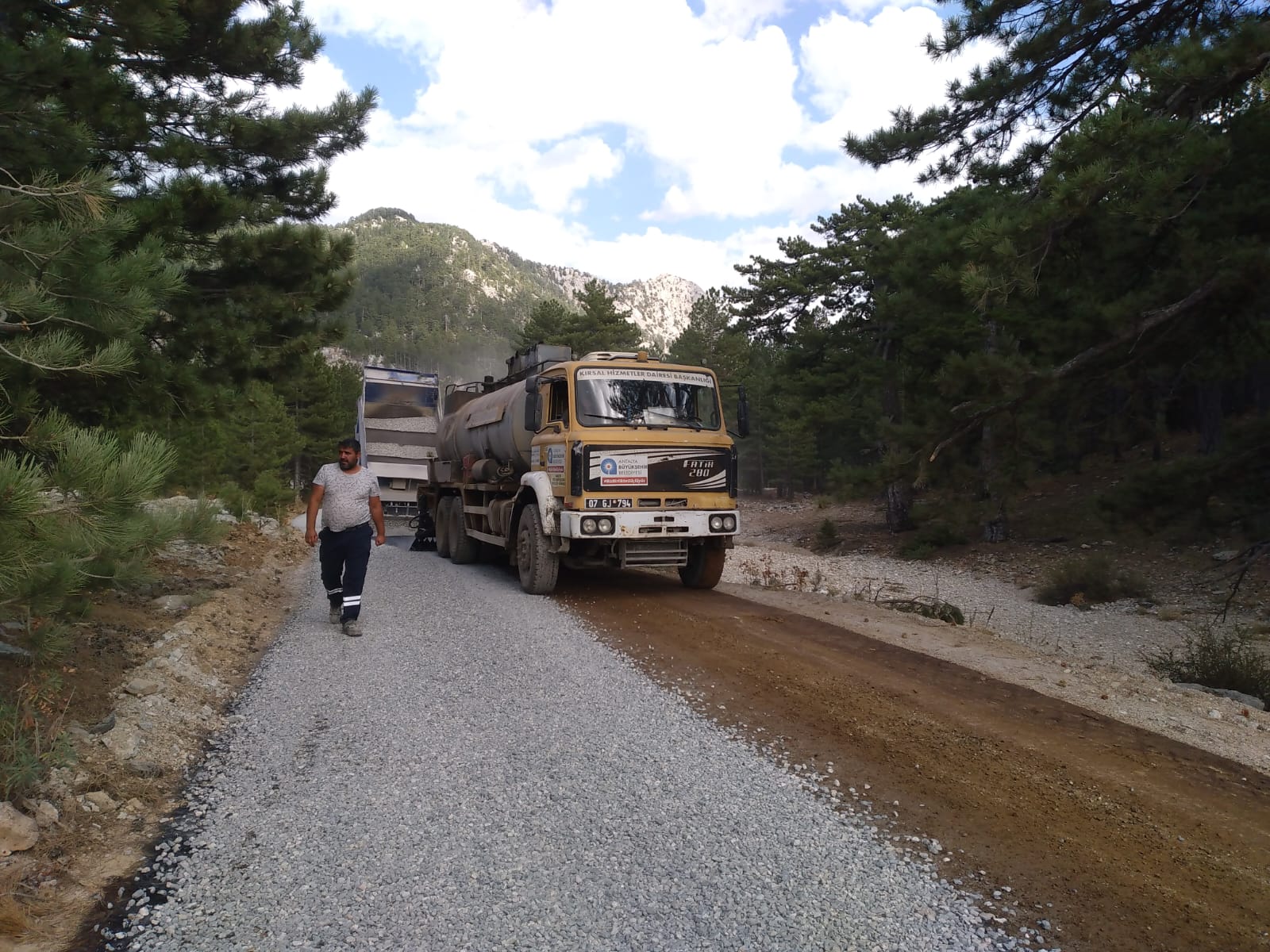 Alanya Bucak Çökele Yaylası Yolu Asfalta Kavuştu