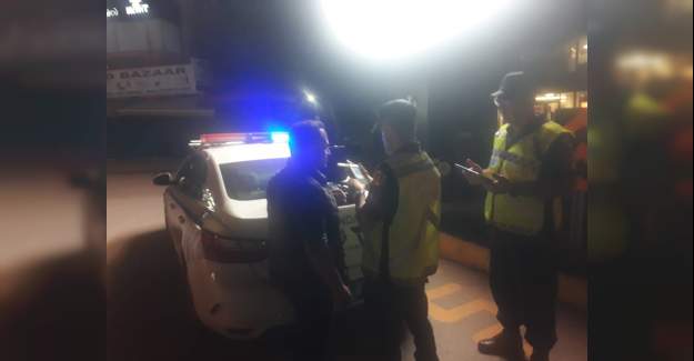Alanya İlçe Jandarma Komutanlığı Tarafından Alkol ve Trafik Denetimi Yapıldı