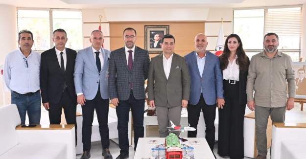 Başkan Çavuşoğlu ve Atletizm Federasyonu’ndan Antalya ziyaretleri