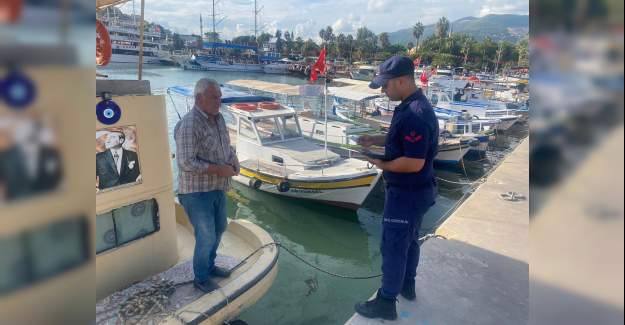 Gemi ve Teknelere Yönelik Denetimler Yapıldı