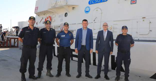 İlçe Asayiş Toplantısı Sahil Güvenlik Komutanlığında Gerçekleştirildi