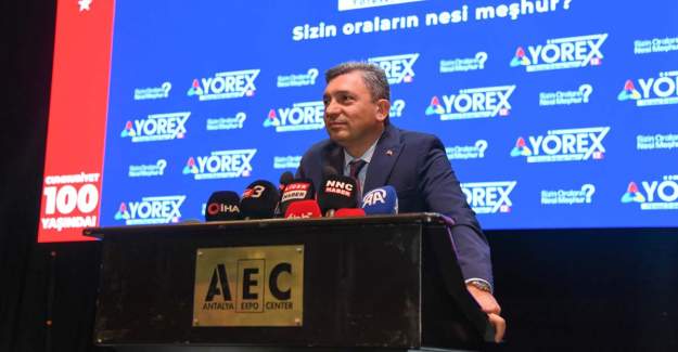 12. Yöresel Ürünler Fuarı YÖREX Antalya’da Başladı